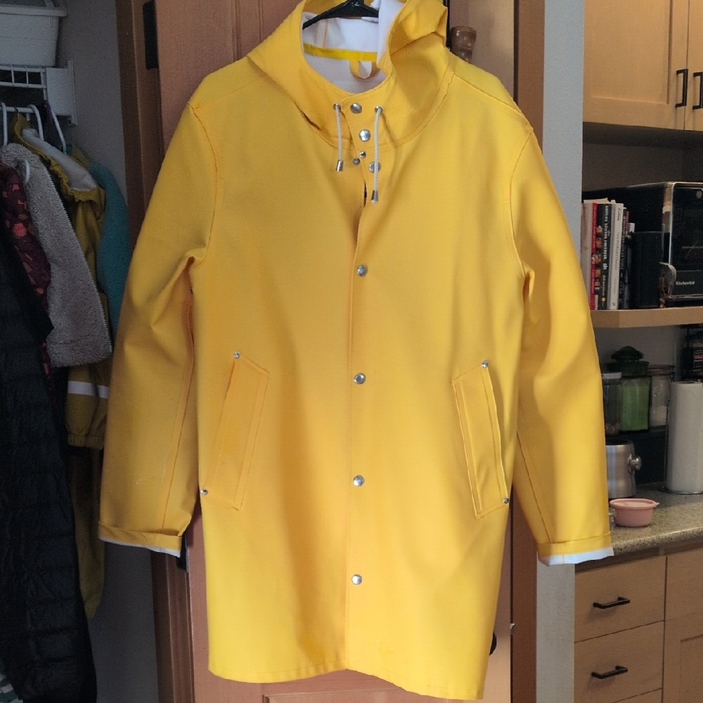 Stutterheim Bright Yellow Rain Jacket